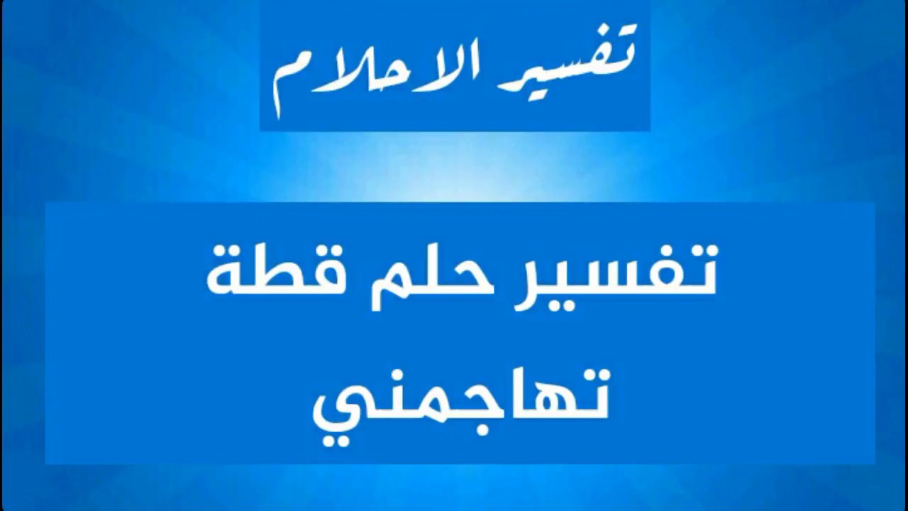 تفسير حلم القطط تهاجمني-لما تشوف قطه فى الحلم 1999 1