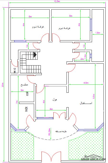 خرائط بيوت عراقية-تيجوا نشوف افضل تصاميم 745 8