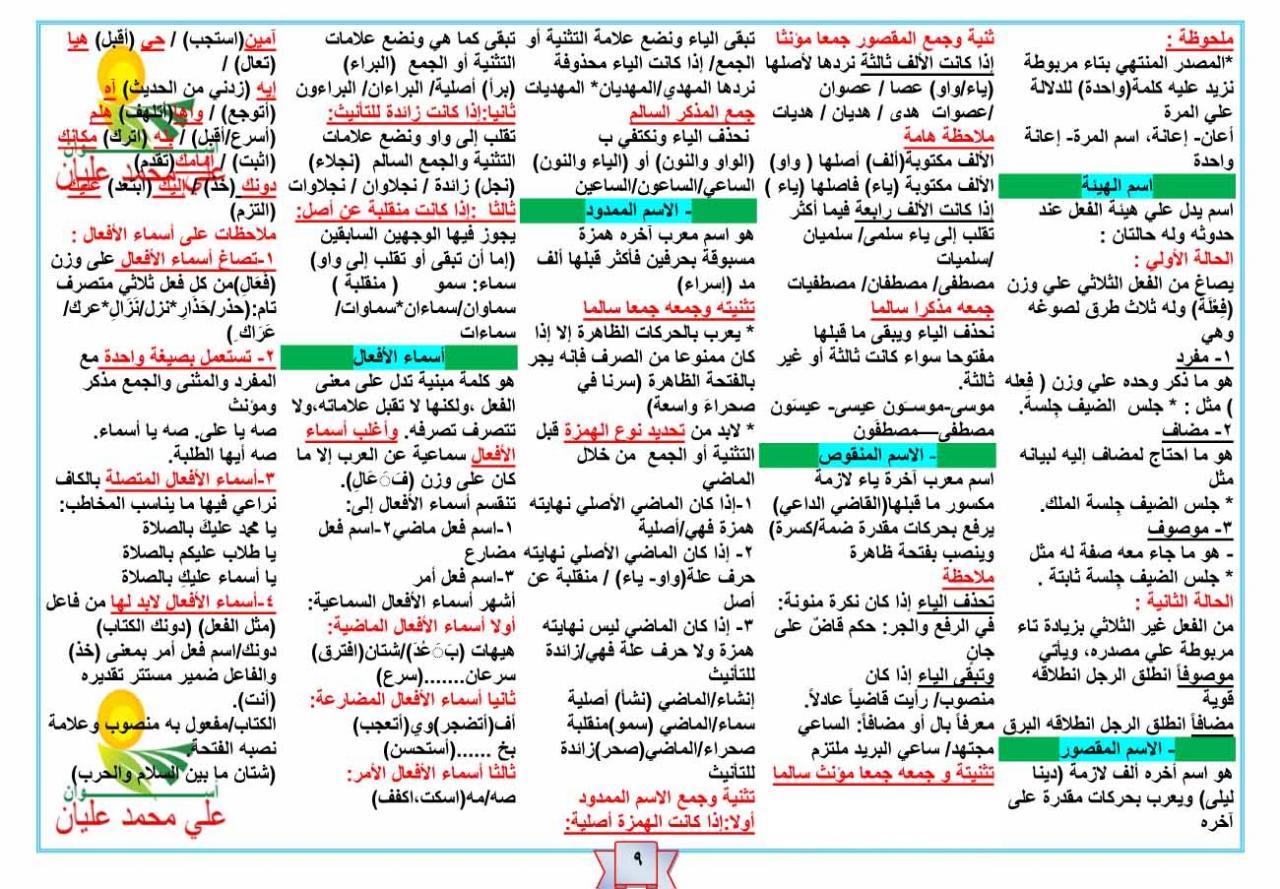 اهم قواعد اللغة العربية-افضل قاعده فى اللغات العربيات 1834 5