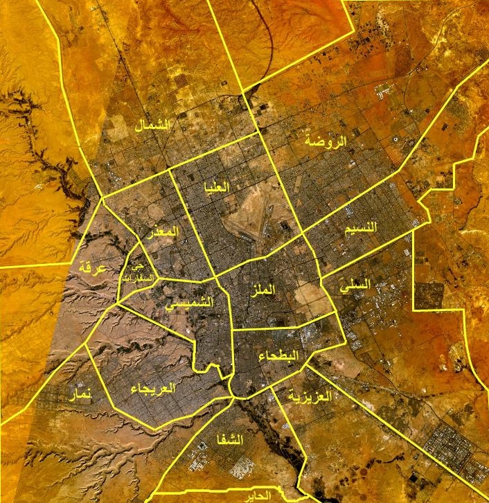 خريطة احياء الرياض-يلا نتعرف على الرياض واحياءها 4435 3