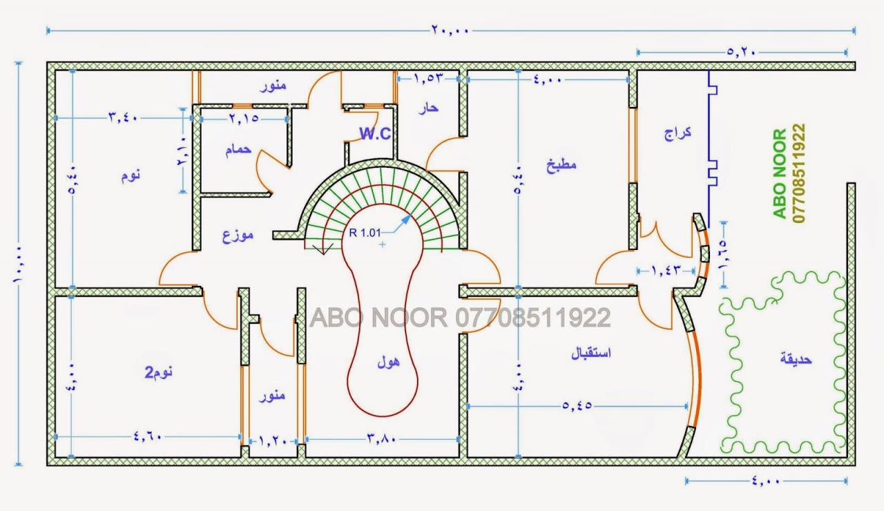 خرائط بيوت عراقية-تيجوا نشوف افضل تصاميم 745 4