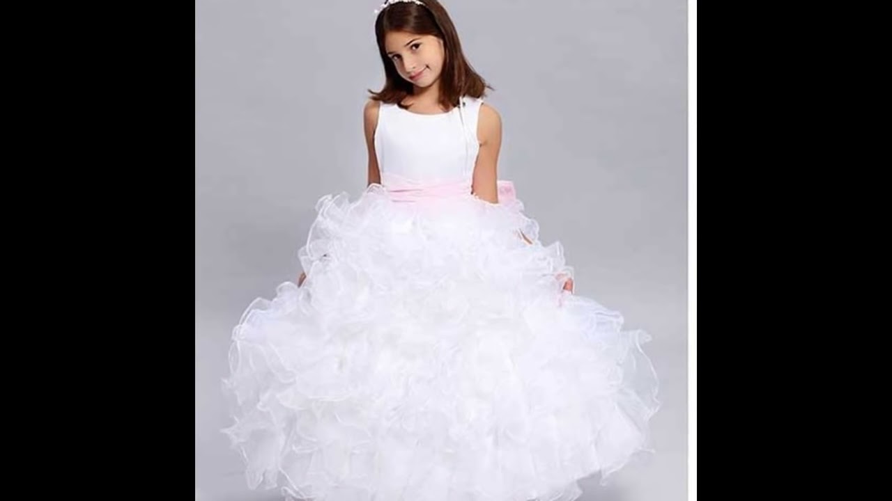 احدث الاعراس تصميمات جديده زفاف فساتين لفساتين للاطفال