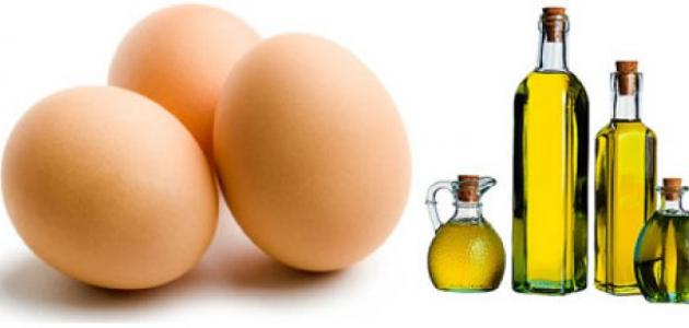 البيض الزيتون فائدة لشعرك للشعر هي والزيت وزيت