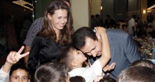الاسد الرئيس السوري بشار بنت زين صور