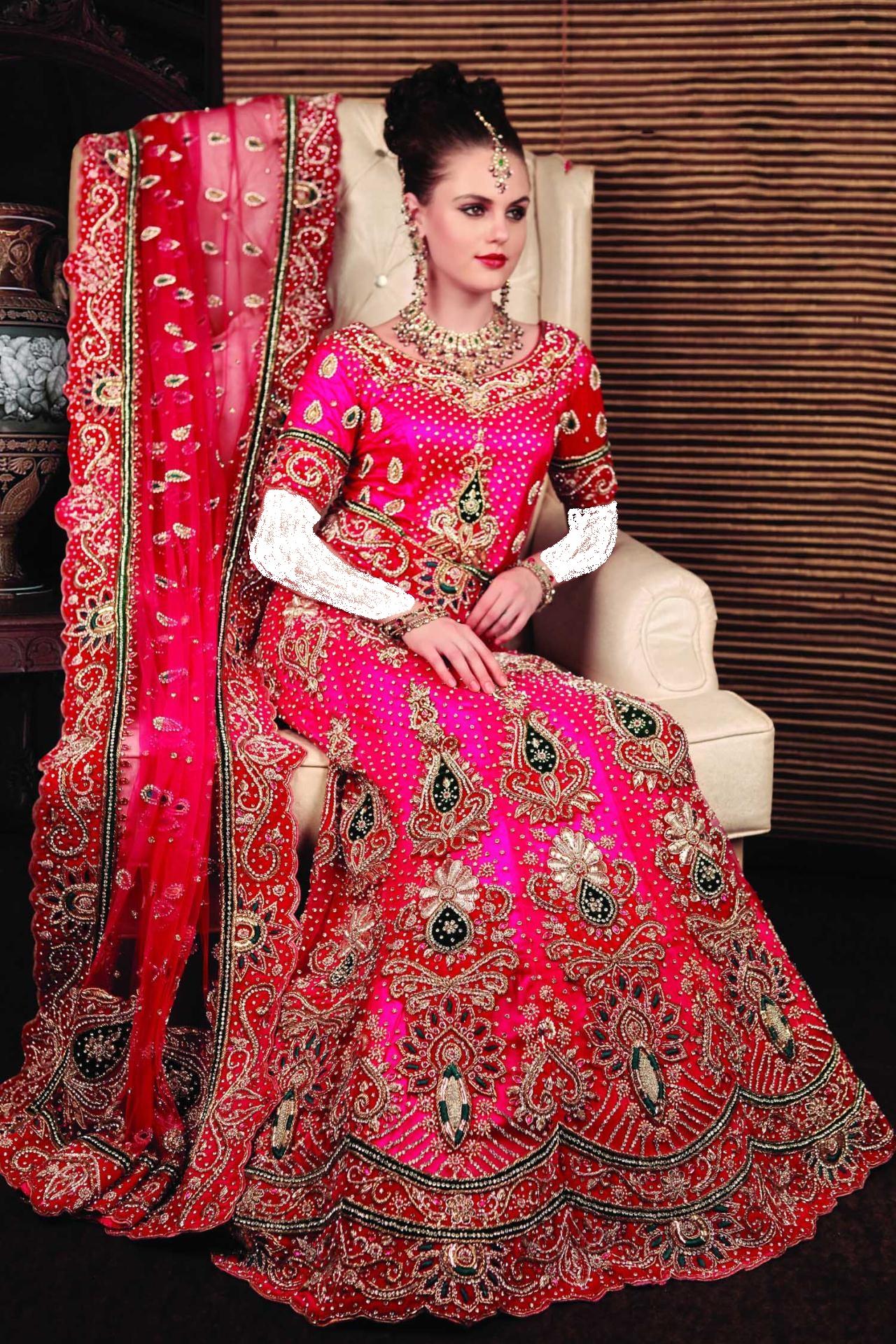 اشكال زفاف فساتين للزفاف مناسبه هندى هنديه