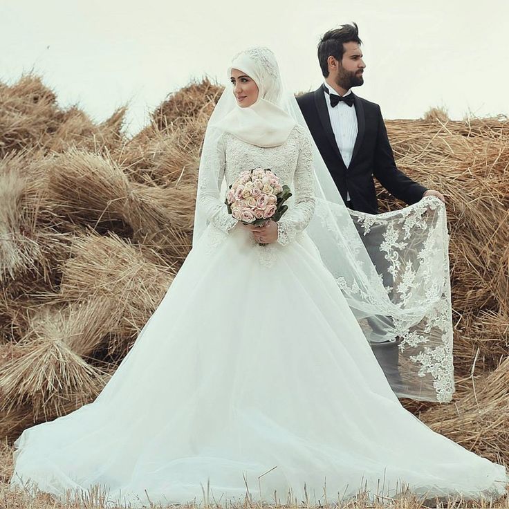 اجمل اكتمال الحجاب العالم بفستان زفاف فستان في للمحجبات