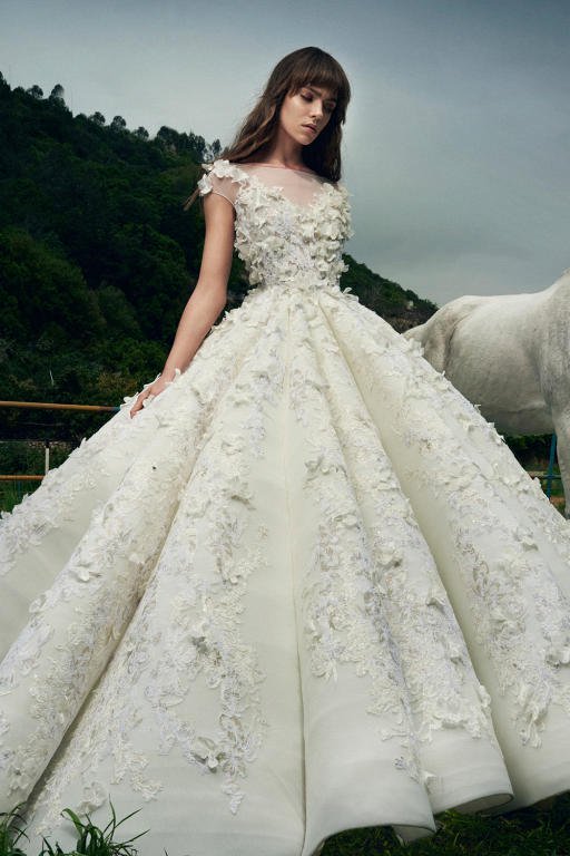 الابيض العروس زفافك فستان كوني ملكة يوم