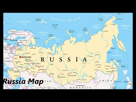روسيا الاتحادية خريطة أين تقع