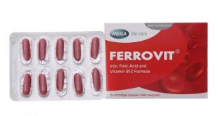 Ferrovit احسن حبوب علاج للانيميا